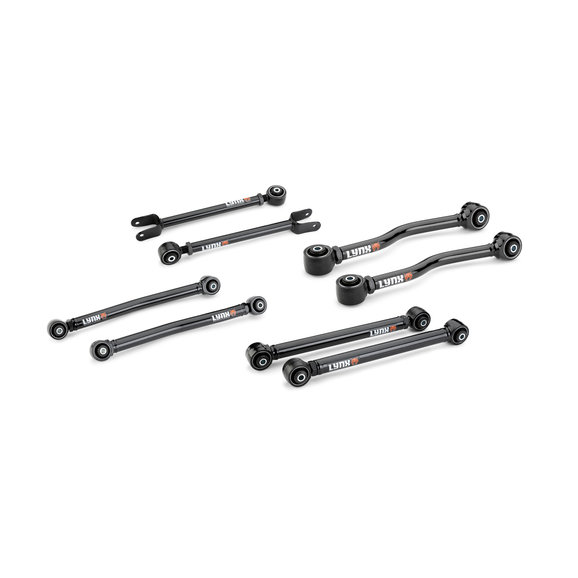 Lynx Front & Rear Control Arm Kit Lynx Front & Rear Control Arm Kit for 07-18 Jeep Wrangler JK