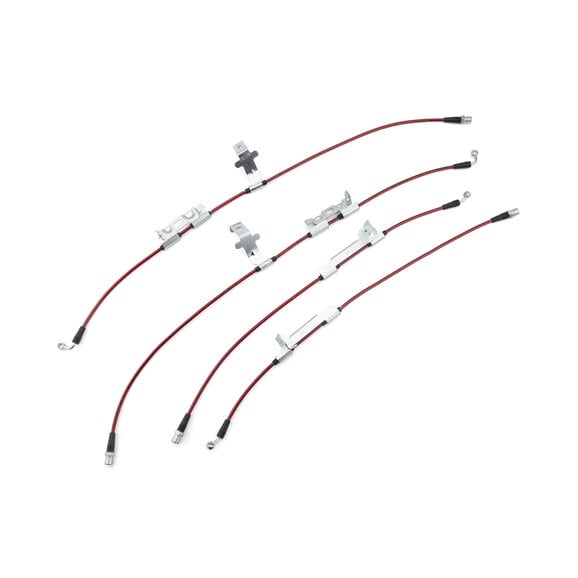 Lynx Performance Extended Brake Hoses Lynx Performance Extended Brake Hoses for 18-24 Jeep Wrangler JL with 0-4" Lift