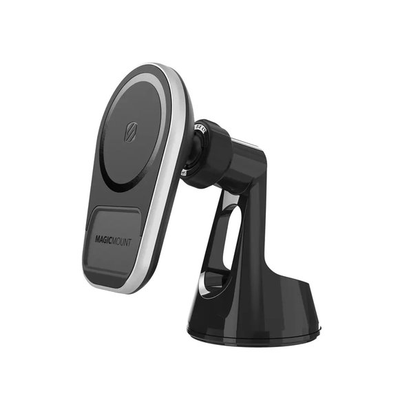 Scosche MagicMount Pro Charge5 Mobile Device Mount for Dash and Window Scosche MagicMount Pro Charge5 Mobile Device Mount for Dash and Window