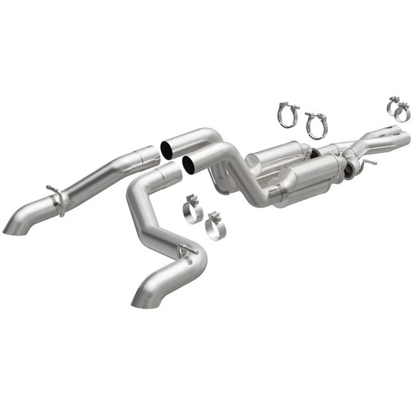 Magnaflow Rock Crawler Series Cat-Back Performance Exhaust System Magnaflow 19582 Rock Crawler Series Cat-Back Performance Exhaust System for 21-26 Jeep Wrangler JL Unlimited 4-Door 392 Rubicon with 6.4L