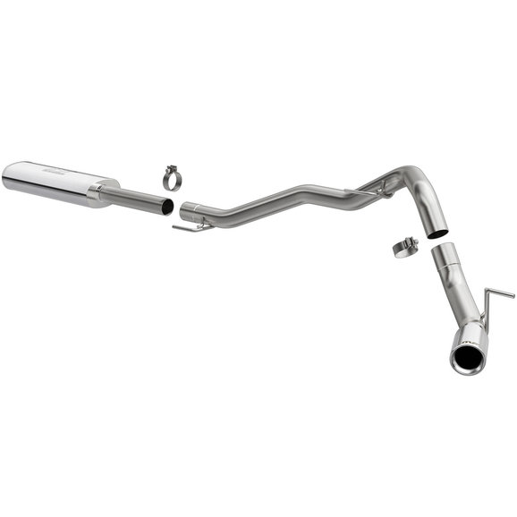 Magnaflow Street Series Cat-Back Exhaust System Magnaflow 19483 Street Series Cat-Back Exhaust System for 2020 Jeep Gladiator JT with 3.6L