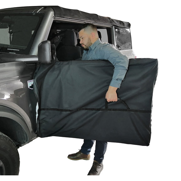 MasterTop Hard Door Storage Bag MasterTop 83110201 Hard Door Storage Bag for 21-25 Ford Bronco 2-Door