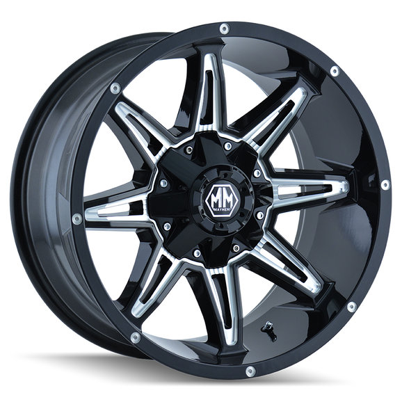 Mayhem Rampage Series 8090 Wheel Mayhem  Rampage Series 8090 Wheel for 07-20 Jeep Wrangler JL, JK & Gladiator JT