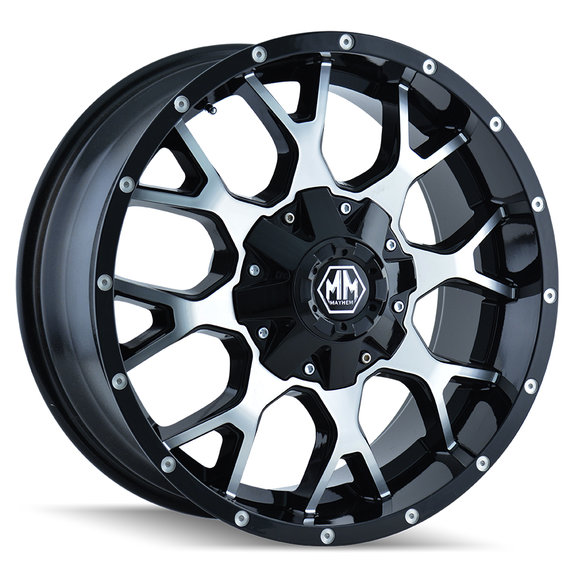 Mayhem Warrior Series 8015 Wheel Mayhem  Warrior Series 8015 Wheel for 07-22 Jeep Wrangler JL, JK & Gladiator JT