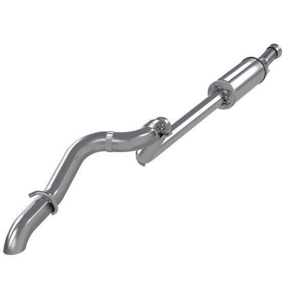 MBRP Installer Series 2.5" Aluminized Single Rear Exhaust System MBRP S5533AL Installer Series 2.5" Aluminized Single Rear Exhaust System for 18-20 Jeep Wrangler JL