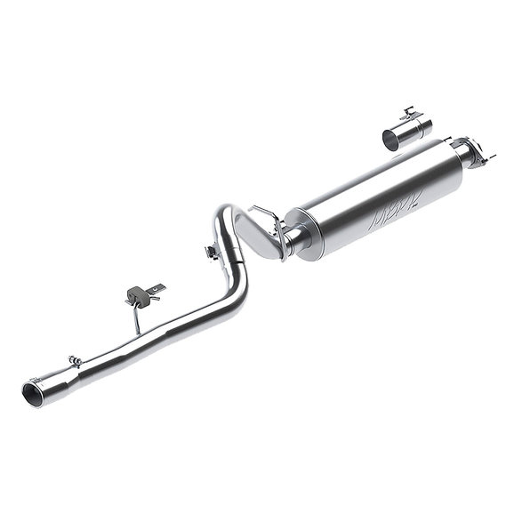 MBRP  2.5" Single Cat Back Exhaust  for 86-01 Jeep Cherokee XJ