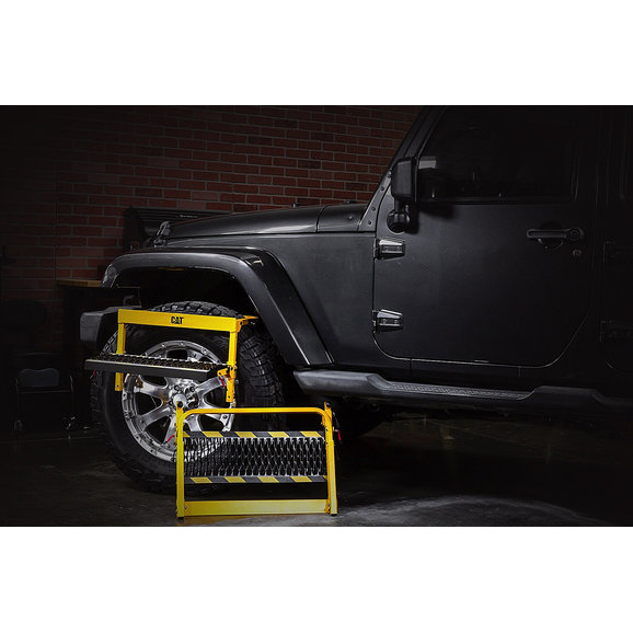 CAT® Tire Mounted Work Service Step CAT® 980556 Tire Mounted Work Service Step for Jeeps, SUVs, Trucks