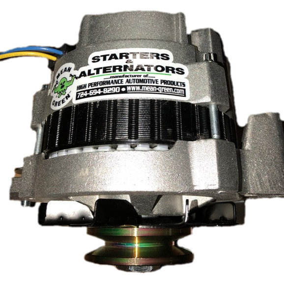 Mean Green Alternator Mean Green MG7128 Alternator for 87-90 Jeep Wrangler YJ with 4.2L Engine with V-Belt