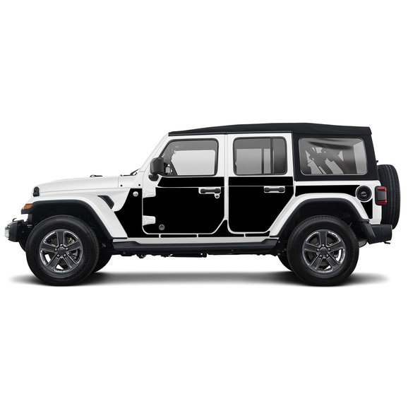 Mek Magnet PET Armor Full Body Kit Mek Magnet  PET Armor Full Body Kit for 18-21 Jeep Wrangler JL Unlimited 4-Door