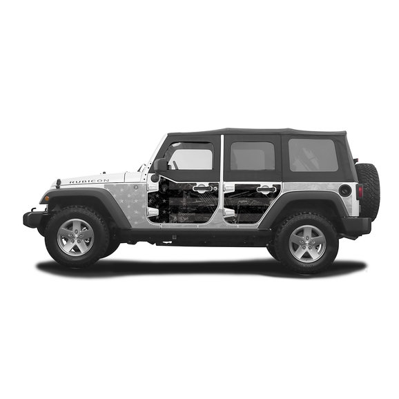 Mek Magnet Magnetic Half Door Armor Kit Mek Magnet Magnetic Half Door Armor Kit for 07-18 Jeep Wrangler JK Unlimited 4-Door