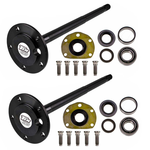 Ten Factory 1-Piece 29 Spline Wide Track Rear Axle Kit Ten Factory MG22126 1-Piece 29 Spline Wide Track Rear Axle Kit for 82-86 CJ-7 & CJ-8 Scrambler with AMC 20