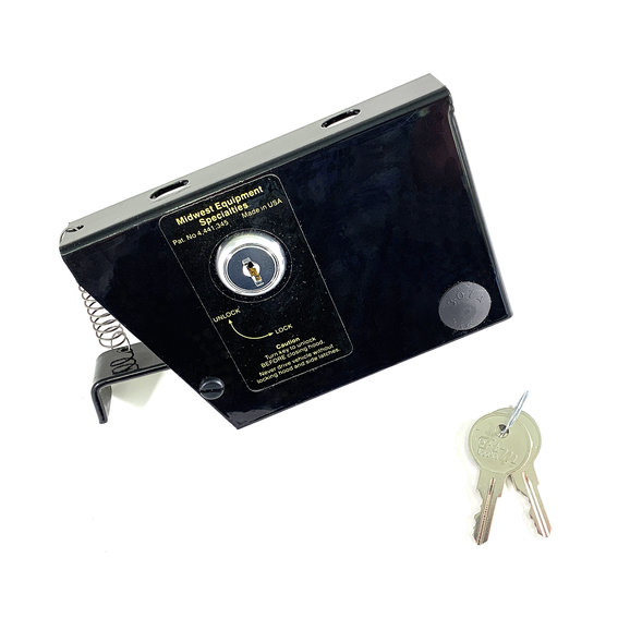 Midwest Specialties Hood Lock Kit Midwest Specialties HL-1 Hood Lock Kit for 72-86 Jeep CJ-5, CJ-6, CJ-7 & CJ-8 Scrambler