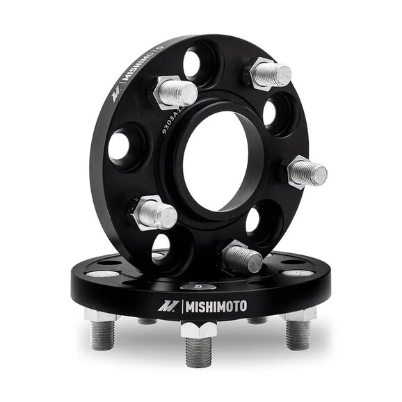 Mishimoto 1.5in Wheel Spacers Mishimoto 1.5in Wheel Spacers for Jeep Vehicles with 5x4.5 Bolt Pattern