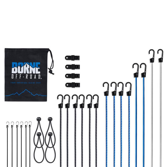 Mishimoto 28-Piece Bungee Cord Set Mishimoto BNRTC-BNG-28 28-Piece Bungee Cord Set