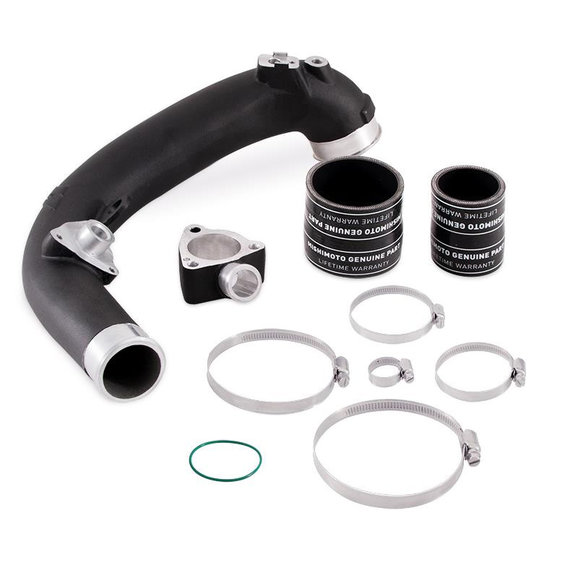Mishimoto Performance Intercooler Pipe Mishimoto MMICP-JLH-18WBK Performance Intercooler Pipe for 18-22 Jeep Wrangler JL with 2.0L