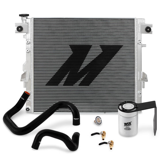 Mishimoto Wrangler JK Cooling Essentials Bundle Mishimoto MMB-WRA-001 Wrangler JK Cooling Essentials Bundle for 12-18 Jeep Wrangler JK with 3.6L