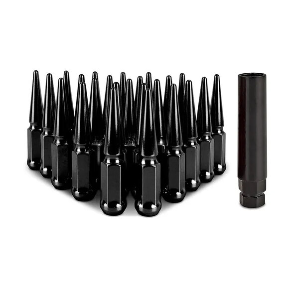 Mishimoto  Spiked Lug Nuts M14x1.5 for 18- 25 Jeep Wrangler JL & Gladiator JT