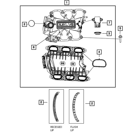Mopar 3.8L V6 Emblem Mopar 04648919AA 3.8L V6 Emblem for 07-11 Jeep Wrangler JK