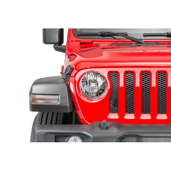 Mopar Headlamp Assembly Passenger Side Mopar 55112872AC Headlamp Assembly Passenger Side for 18-20 Jeep Wrangler JL and Gladiator JT