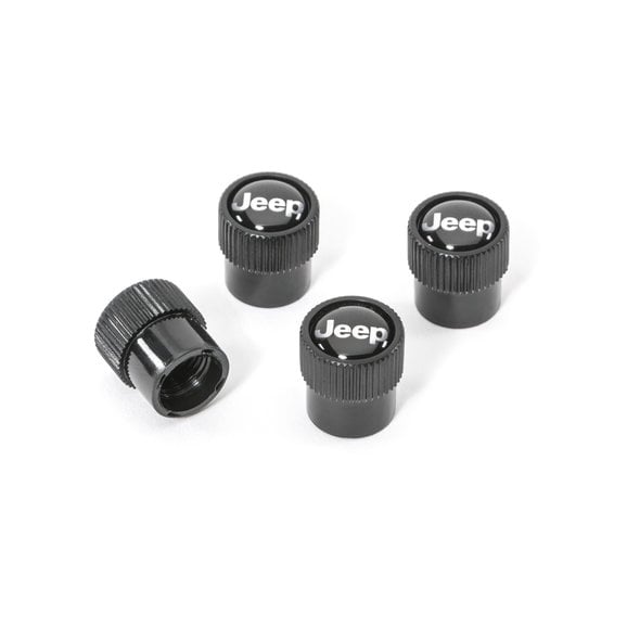 Mopar Jeep Logo Valve Stem Caps Quadratec