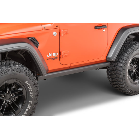 Mopar 82215128 Rubicon Style Rocker Guards for 1824 Jeep Wrangler JL 2 Door Quadratec