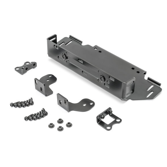 Mopar Winch Mount Kit Mopar 82215182AC Winch Mount Kit for 18-21 Jeep Wrangler JL & Gladiator JT with Steel Bumper