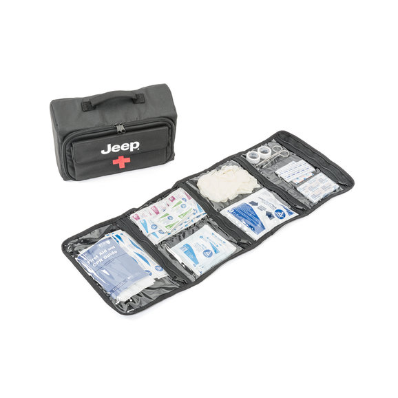 Mopar First Aid Kit Mopar 82215912 First Aid Kit for 18-19 Jeep Wrangler JL & 2020 Gladiator JT