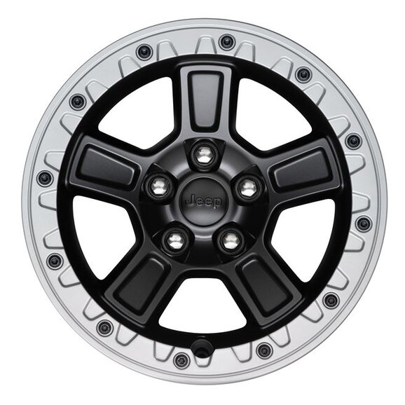 Mopar Performance Beadlock Capable Wheel Mopar 77072585AA Performance Beadlock Capable Wheel for 07-26 Jeep Wrangler JK, JL & Gladiator JT