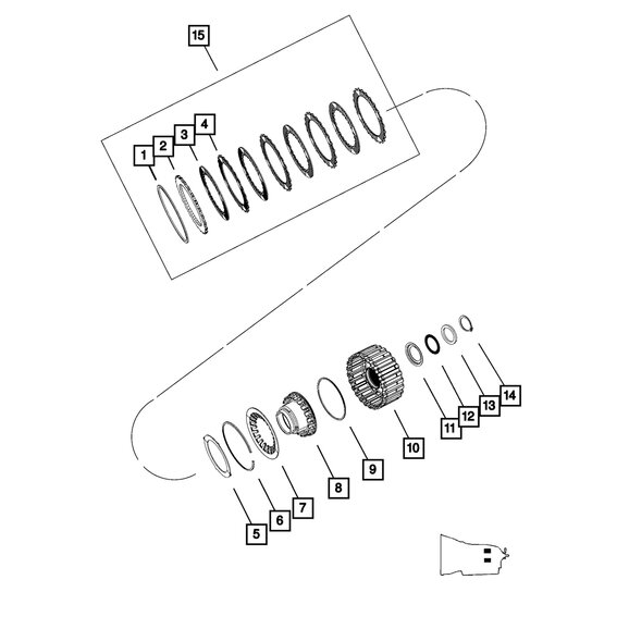 Mopar Bearing Retainer Mopar 52108148AA Bearing Retainer for 12-18 Jeep Wrangler JK Rubicon, Sahara, Sport, Sport S, Unlimited Rubicon, Unlimited Sahara, Unlimited Sport, & Unlimited Sport S