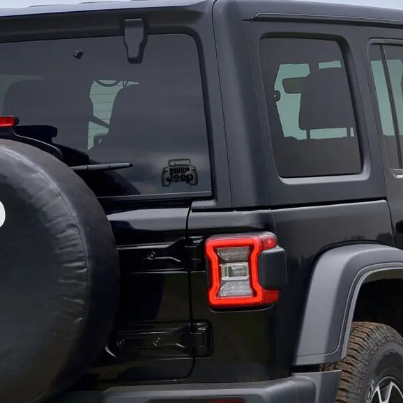 Mopar Big Tire Jeep Front Graphic Mopar Big Tire Jeep Front Graphic for 01-26 Jeep Wrangler TJ, JK, JL, & Gladiator JT