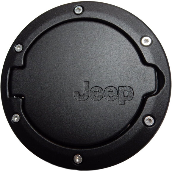 Mopar Fuel Door Mopar 82210608 Fuel Door - in Black for 07-18 Jeep Wrangler JK