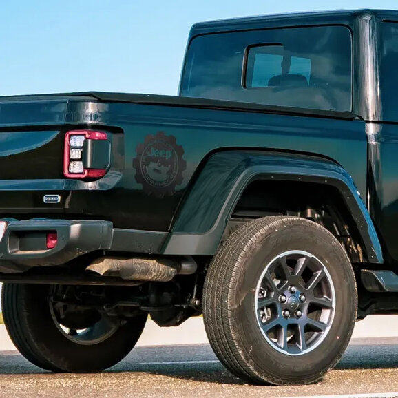 Mopar JPP Logo Graphic in Black Mopar 68663163AA JPP Logo Graphic in Black for 01-24 Jeep Wrangler TJ, JK, JL, & Gladiator JT