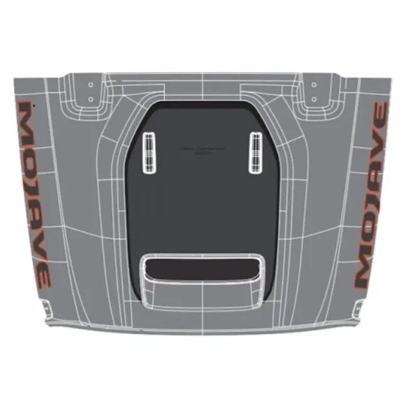 Mopar Mojave Hood Graphic Mopar 82216240AB Mojave Hood Graphic for 20-21-Jeep Gladiator JT