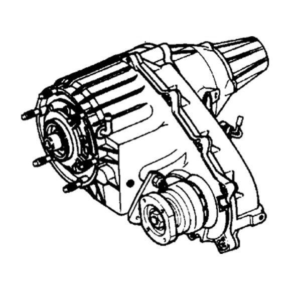 Mopar Np241 Transfer Case Mopar RL289249AA Np241 Transfer Case for 04-06 Jeep Wrangler TJ