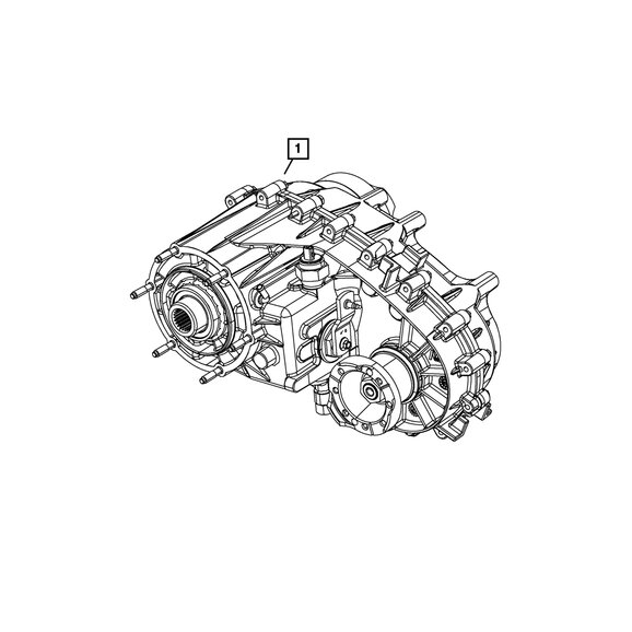 Mopar Np241 Transfer Case Mopar R2853311AF Np241 Transfer Case for 07-11 Jeep Wrangler JK