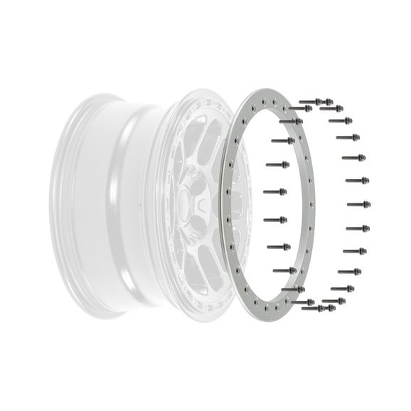 Mopar Bead Lock Ring Replacement Kit Mopar P5160154 Bead Lock Ring Replacement Kit for 07-20 Jeep Wrangler JL, JK & Gladiator JT