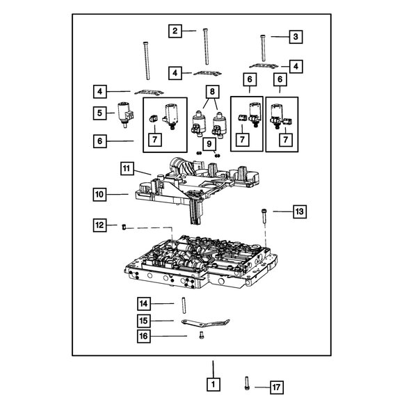 Mopar Plate Mopar 52108315AA Plate for 06-13 Jeep Grand Cherokee WK, 06-10 Commander XK, & 12-18 Wrangler JK