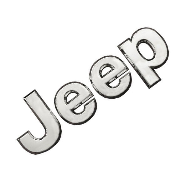 Mopar Jeep Nameplate Mopar 55157088AC Jeep Nameplate for 05-18 Jeep Vehicles