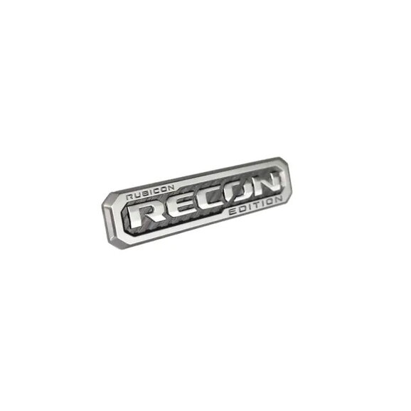 Mopar Rubicon Recon Nameplate Mopar 68299027AA Rubicon Recon Nameplate for 17-18 Jeep Wrangler JK, & 2020 Jeep Wrangler JL