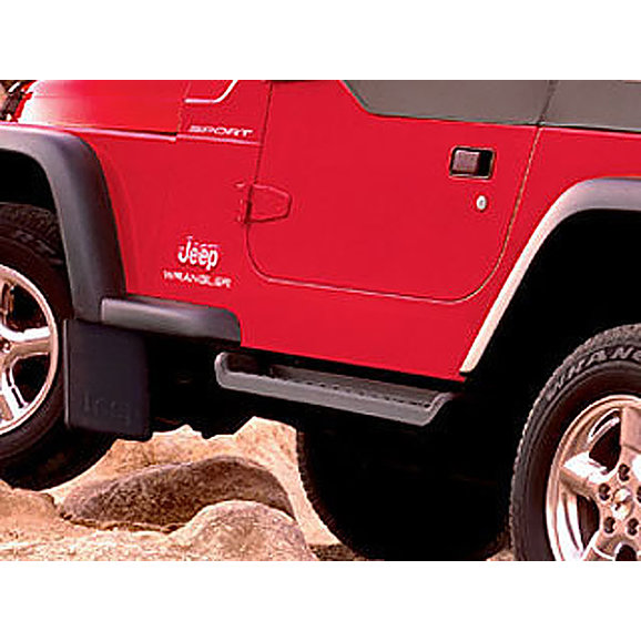 Mopar 82206456 Side Steps for 0106 Jeep Wrangler TJ Quadratec