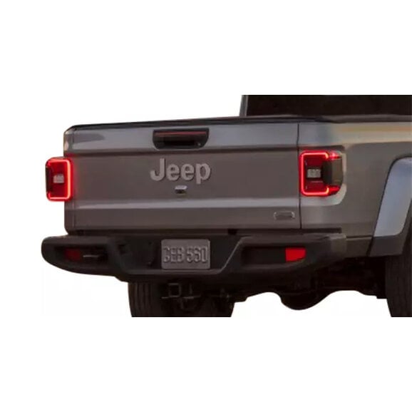 Mopar Steel Rear Bumper Mopar 82215634AD Steel Rear Bumper for 20-24 Jeep Gladiator JT