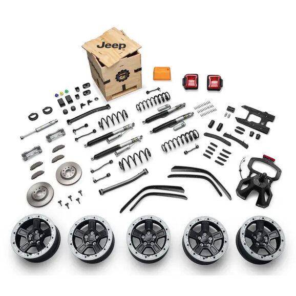 Mopar Trail Commander Kit 392 Premium Mopar 77073009AC Trail Commander Kit 392 Premium for 18-26 Jeep Wrangler JL Unlimited 4-Door