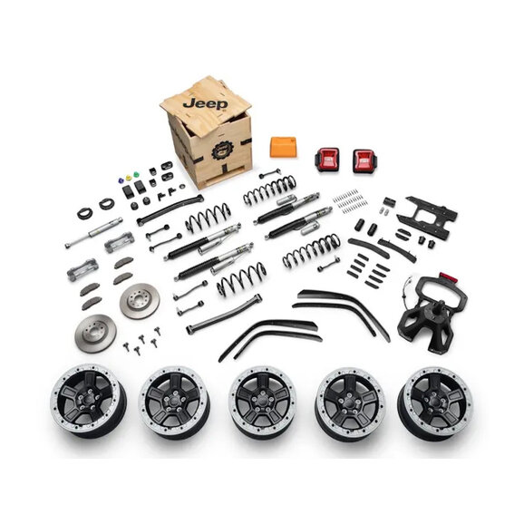 Mopar Trail Commander 2" Kit Mopar 77073007AC Trail Commander 2" Kit for 18-26 Jeep Wrangler JL Unlimited 4-Door 4xe