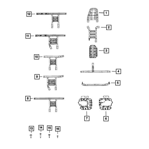 Mopar Urea Tank Skid Plate Mopar 68302529AC Urea Tank Skid Plate for 20-23 Jeep Wrangler Unlimited JL Diesel