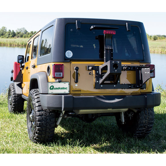 MORryde Spare Tire Carrier MORryde JP54-017 Spare Tire Carrier for 07-18 Jeep Wrangler JK