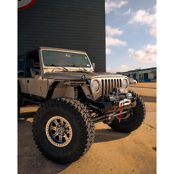 Motobilt Crusher Front Bumper Motobilt MB1069 Crusher Front Bumper for 87-06 Jeep Wrangler YJ & TJ