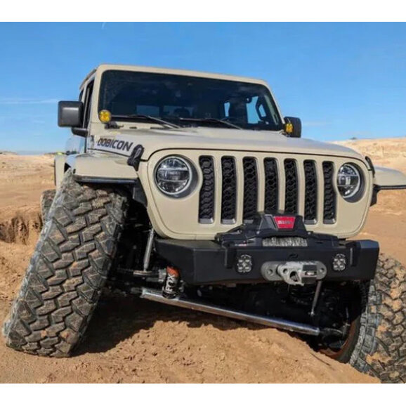 Motobilt Crusher HD Front Bumper Motobilt MB1200 Crusher HD Front Bumper for 18-26 Jeep Wrangler JL & Gladiator JT