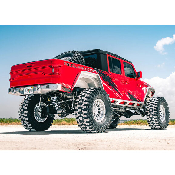 Motobilt Frame Mounted Rocker Guards Motobilt MB1193 Frame Mounted Rocker Guards for 20-26 Jeep Gladiator JT