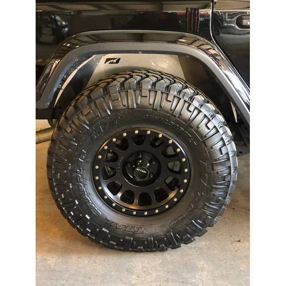Motobilt Rear Aluminum Inner Fender Kit Motobilt MB1098 Rear Aluminum Inner Fender Kit for 18-26 Jeep Wrangler JL