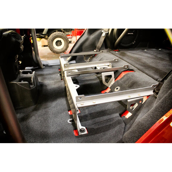 Motobilt Rear Seat Mounts Motobilt MB2153 Rear Seat Mounts for 07-26 Jeep Wrangler JK & JL Unlimited 4-Door